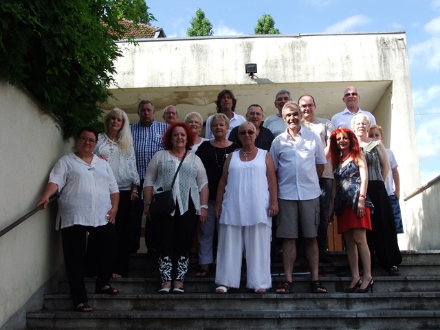 Le groupe de cette exposition