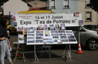 Par Roland Brichon, promotion de l'exposition sur le marché de Pompey (image n° 1)