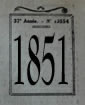 Le quotidien dans la presse en 1851