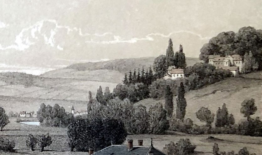Clévant vu par Adolphe Maugendre dans les années 1850 Clévant vu par Adolphe Maugendre dans les années 1850