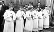 préparation du cortège des communiants