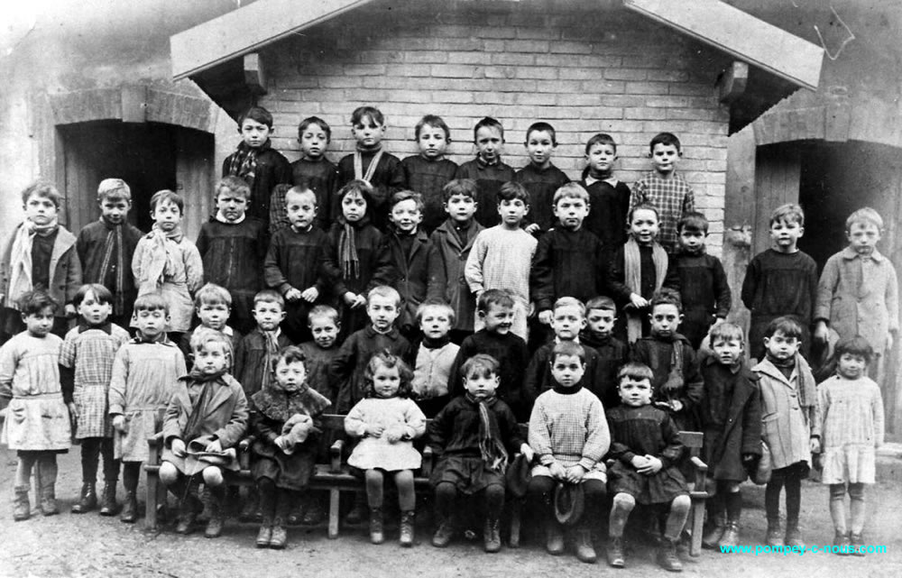 École saint-Euchaire de Pompey en 1930