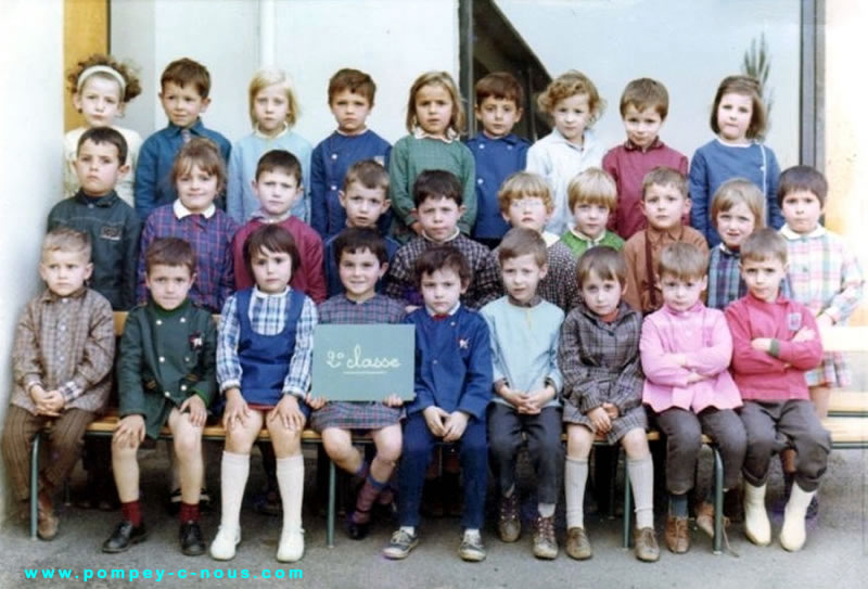 Ecole maternelle Jeuyeté en 1967 (Photographie n° 204)