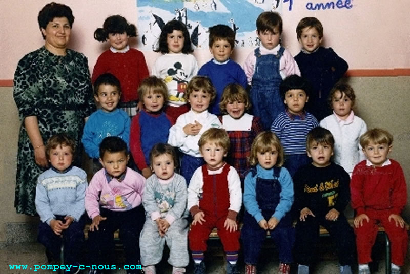 École du centre de Pompey en 1986 (Photographie n°307)