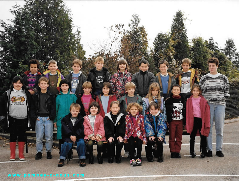 Classe de CE1 de l'école Jeuyeté en 1993-1994