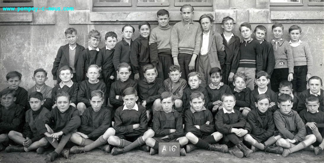 École de garçons de Pompey, année à déterminer