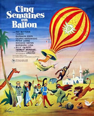 Cinq semaines en ballon (1962)