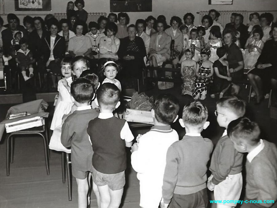 jardin d'enfants en 1964