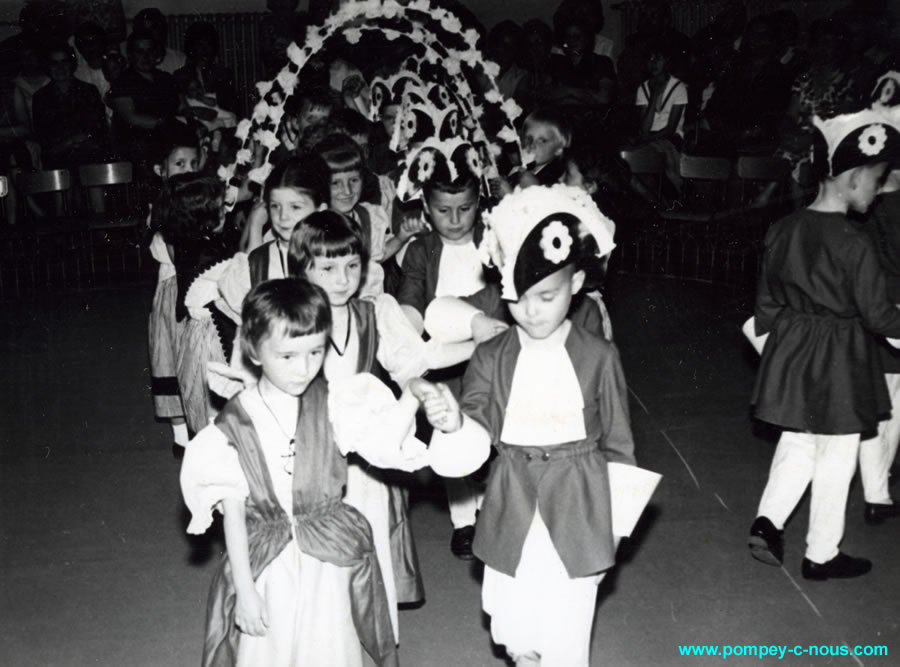 jardin d'enfants en 1964