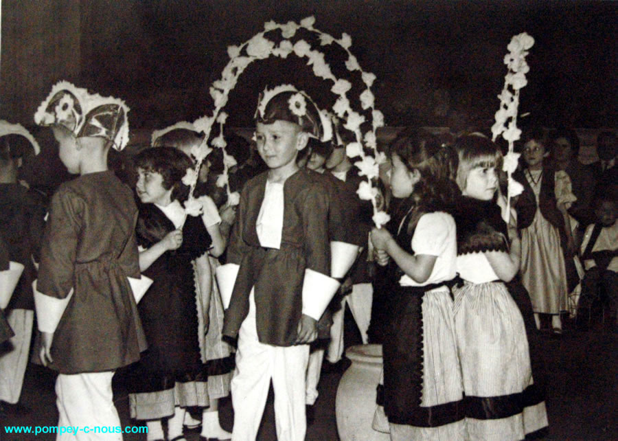 jardin d'enfants en 1964