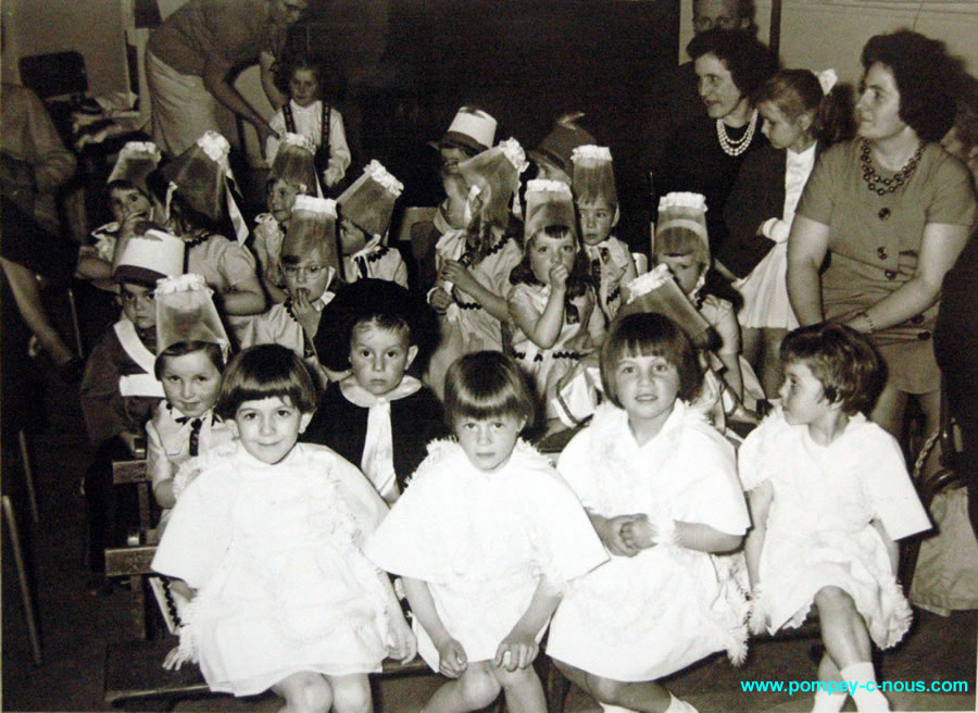 Jardin d'enfants en 1964