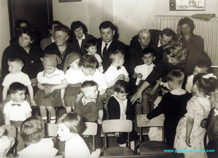 Jardin d'enfants en 1964