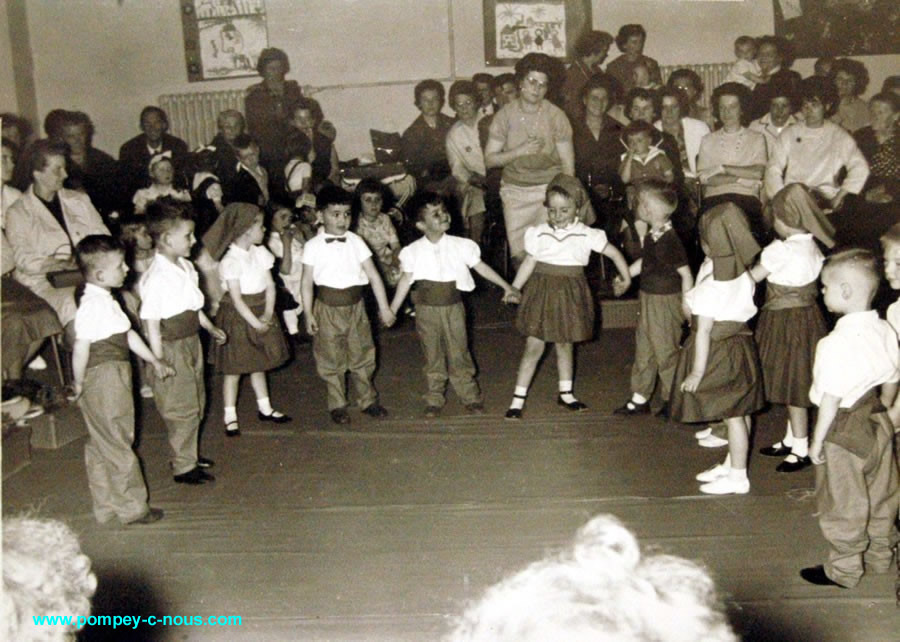 Jardin d'enfants en 1964
