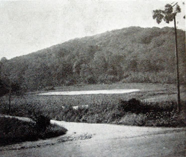 L'entrée de la forêt (A. B. C. de la carte)