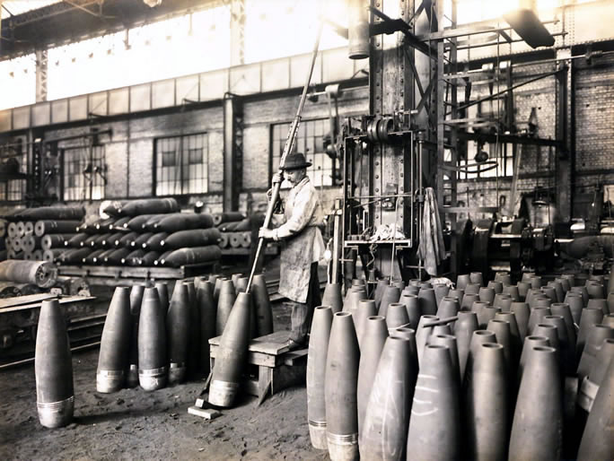 Meulage intérieur Obus 240.