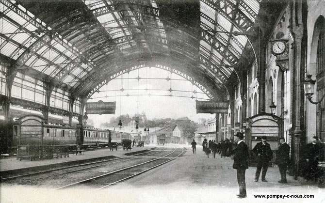 Dans la gare de Dijon