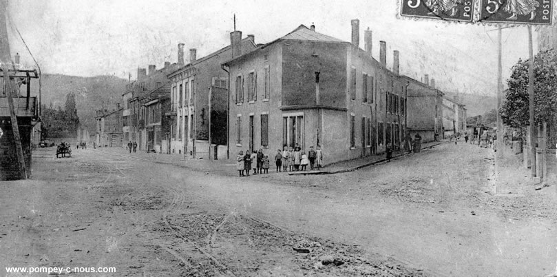 Rue de Metz et rue des Jardins Fleuris