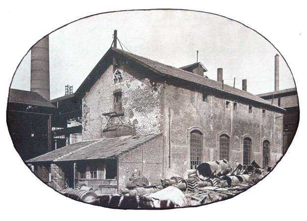 Bâtiment construit sur les fondations de la chapelle Saint-Euchaire