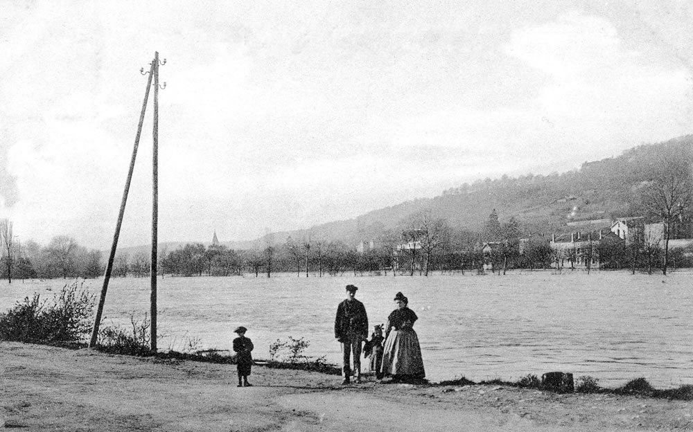 La Moselle sortie de son lit