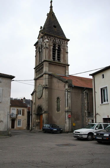 Vue en couleur de la rue De La salle en 2009 (photographie couleur : Jean-Luc Gouret)