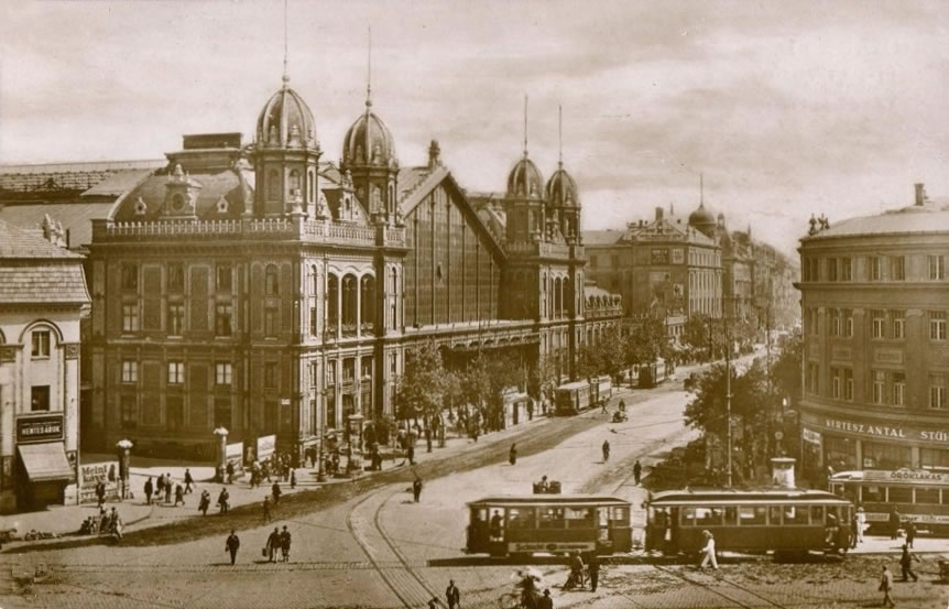 Gare de Priest à Budapest (Hongrie)